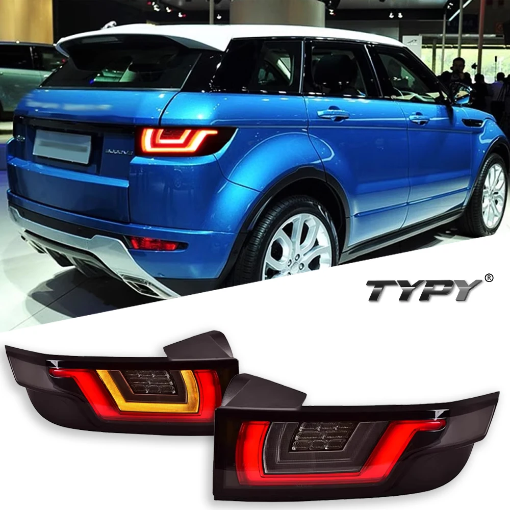 

Car For Land Rover Range Evoque Taillight 2012-2018 Upgrade Modified New DRL Dynamic Turn Signal LED Taillight Auto Accessories