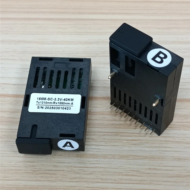 1X9 Transceiver 155Mb/S SC Singlemode Simplex Module Optic Transceiver Module Fiber 1310/1550Nm 40Km Transceiver