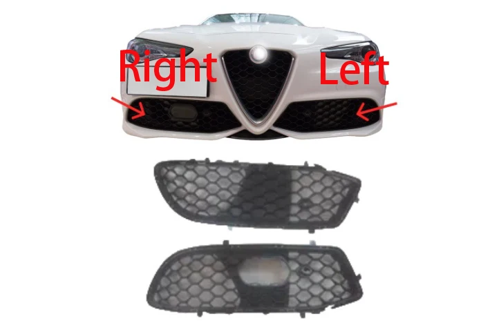 Front left bumper grille For Alfa Romeo Giulia  2015-2023 156173267