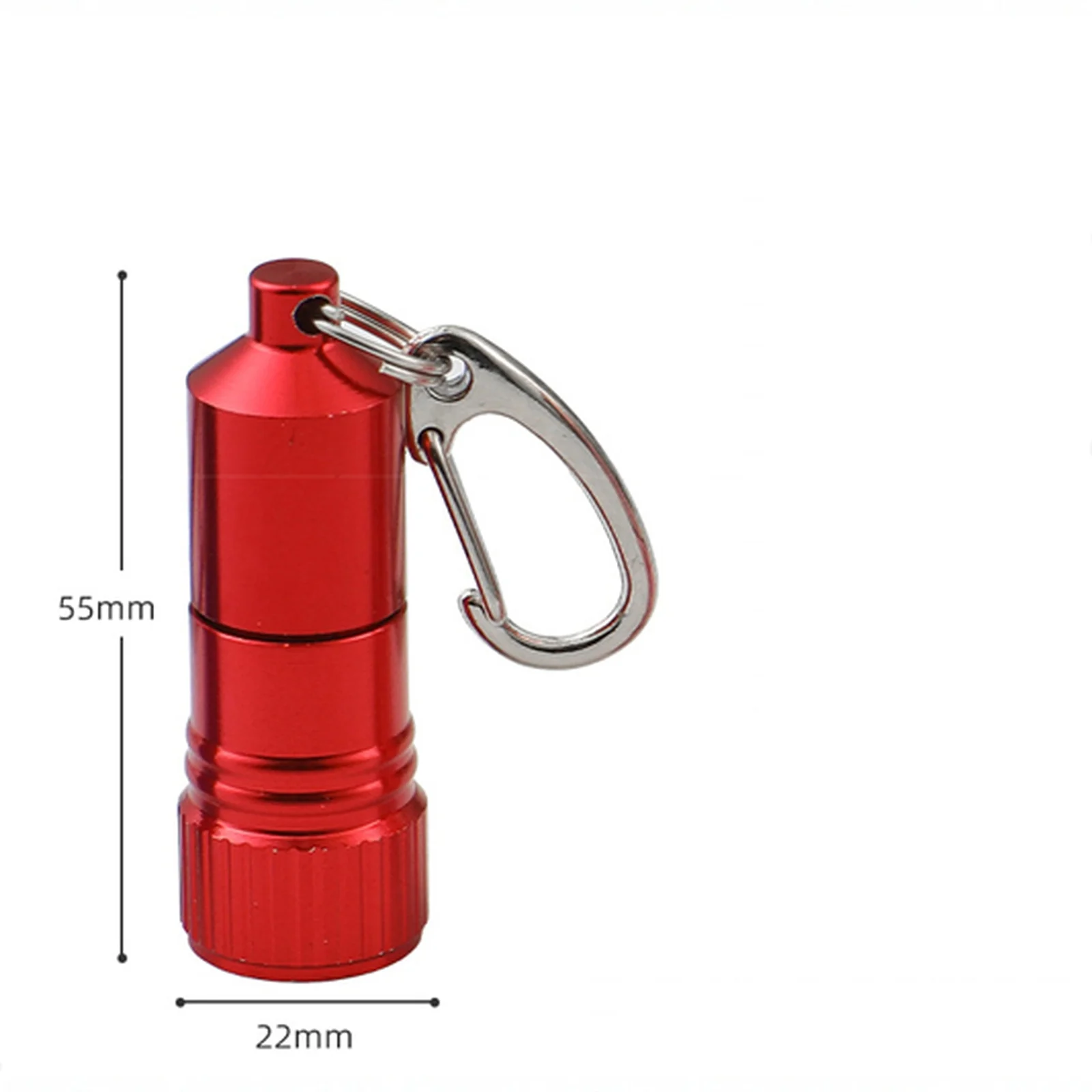  Mini Flashlight Keychain Ring Waterproof Small LED Flashlight Keychain Portable Keychain Light for Camping Holiday Gifts view 2