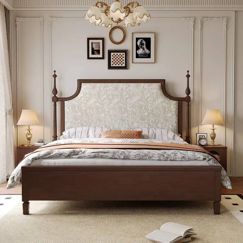 Couples Decoration Double Bed Frame Clearance Bunker Headboards Double Bed Loft Luxury Letto Matrimoniale Furniture Home
