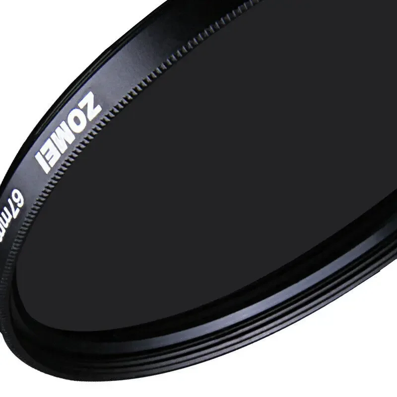 Filtro de lente ND 2 4 8 de densidad neutra de 37/49/52/55/58/67/72/77/82 mm para Canon Sony