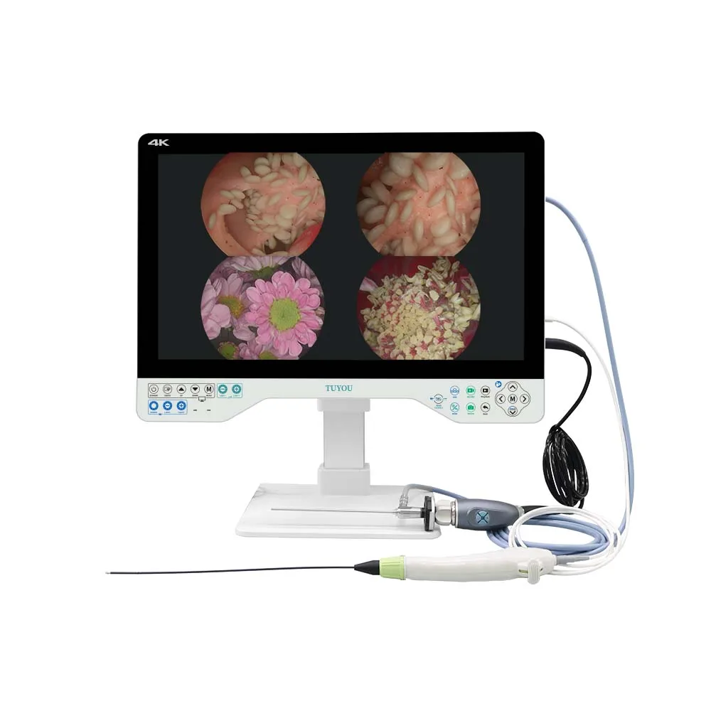 4K Dual Coaxial Endoscopy Camera System with 24