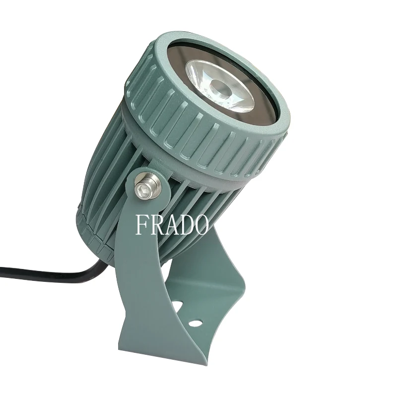 Outdoor-LED-Strahler, wasserdicht, IP65, Wandleuchte, schmaler Abstrahlwinkel, LED-Flutlicht, 3 W, 10 W, Spot-Lampe, Fern-Wandfluter-Lampe – Detail 1