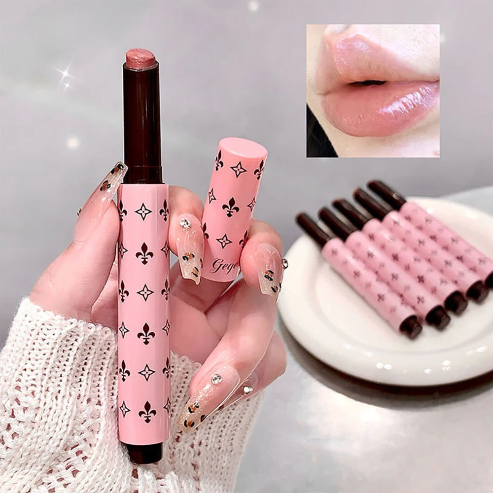 

6 Colors Condensed and translucent solid lip gloss Matte Lipstick Waterproof Lasting Lip Gloss Makeup Korean Cosmetics