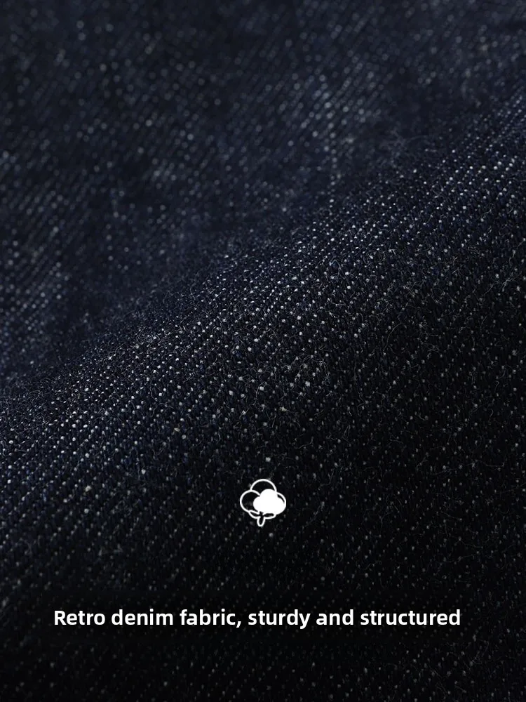 

Американские джинсовые джинсы в стиле ретро, мужские свободные прямые длинные брюки с принтом по подолу, осень-зима, синие джинсы оригинального цвета