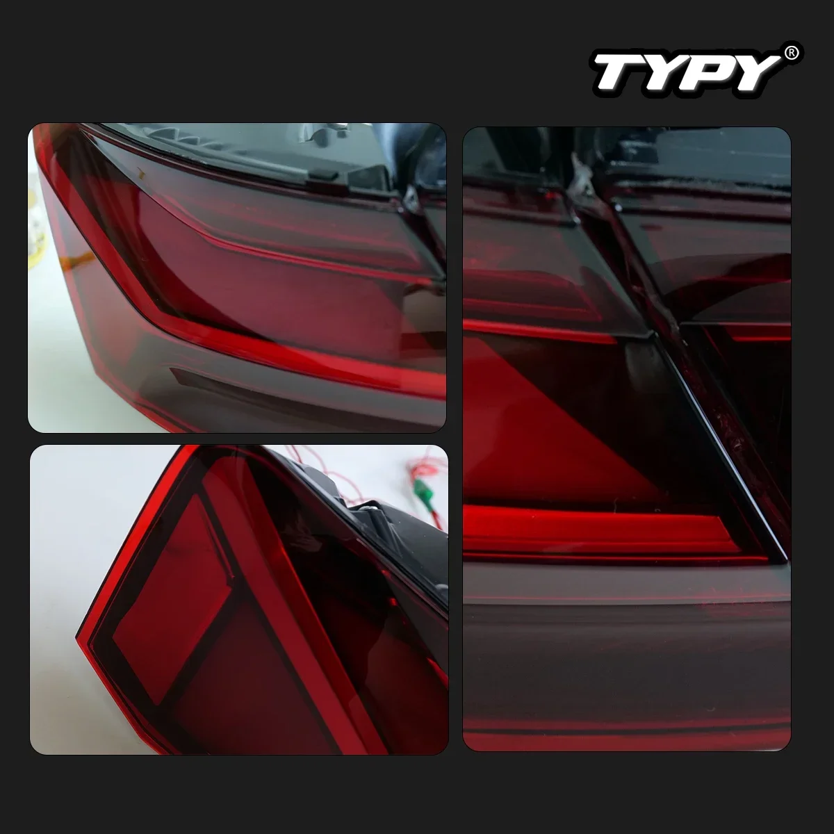 

TYPY New LED Tail Lamp Upgrade Modified For Audi A5 2017-2020 A5L Taillight Dynamic Signal Tail Lamp Auto Accessories