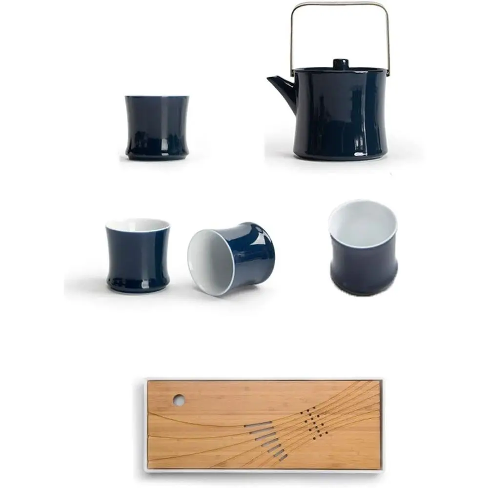 

Чайный сервиз, чайная посуда, включая чайник, чашки и съемный поднос, традиционный чайник со съемным фильтром из нержавеющей стали, кофе