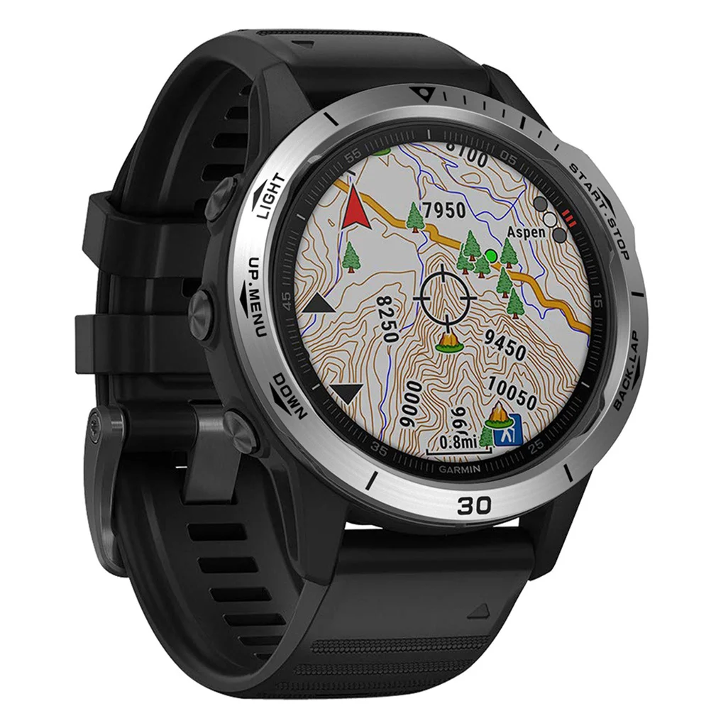 قطعة واحدة من غطاء حماية معدني بحلقة ساعة من الفولاذ المقاوم للصدأ لساعة 6x خفيفة الوزن ومتينة لـ 6x