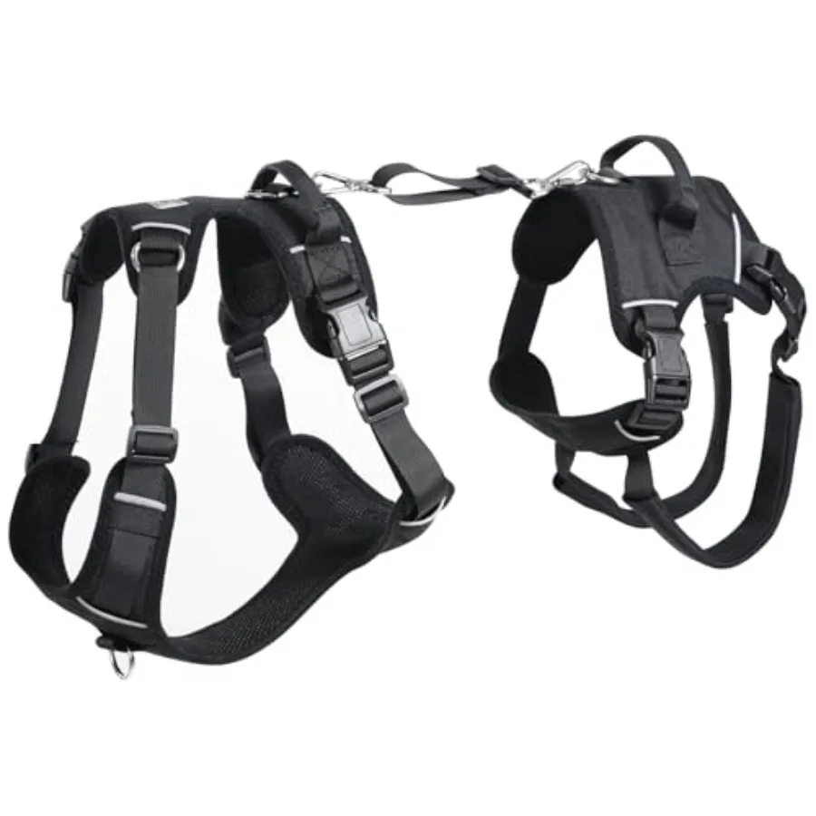 

Dog Lift Harness, Dog Lift Sling Carrier with Handle and Shoulder Sling, Support Harness for Rear Back Legs Helps, Disabled, Ar