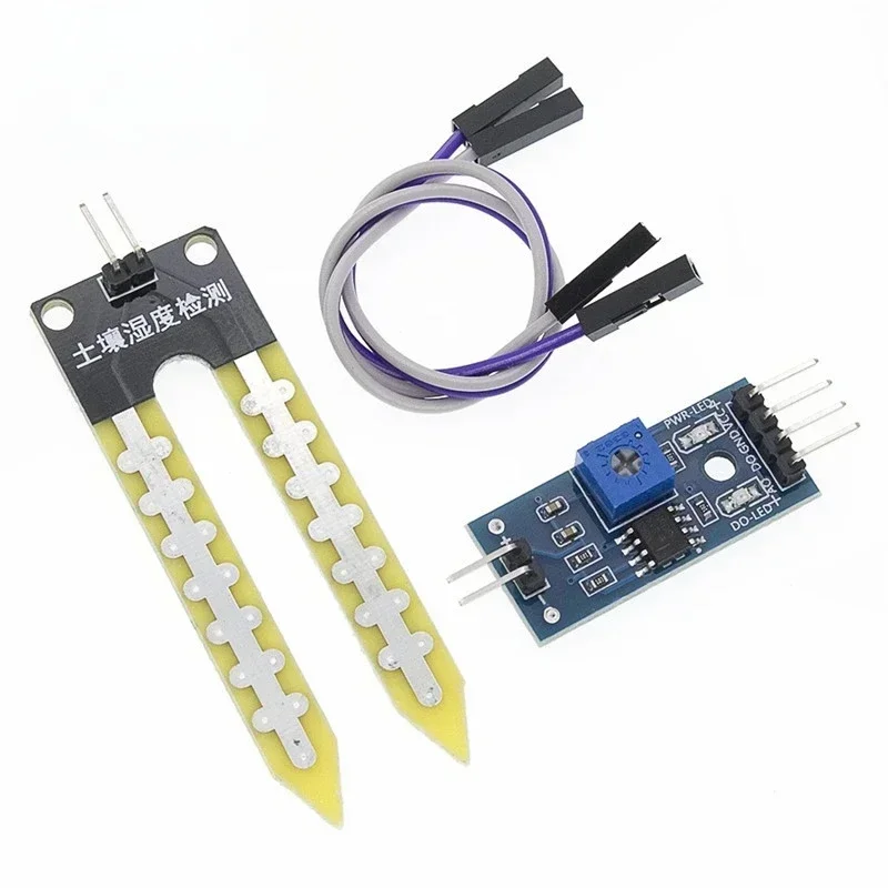 10Pcs LM393 Soil Moisture Hygrometer Detection Humidity Sensor Module Development Board DIY Robot Smart Car For arduino
