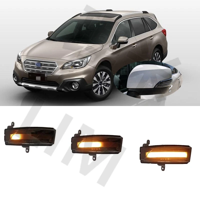 

Подходит для Subaru Outback BS 2014 2015 2016 2017 2018 2019, динамический светодиодный мигающий индикатор, зеркало, указатель поворота