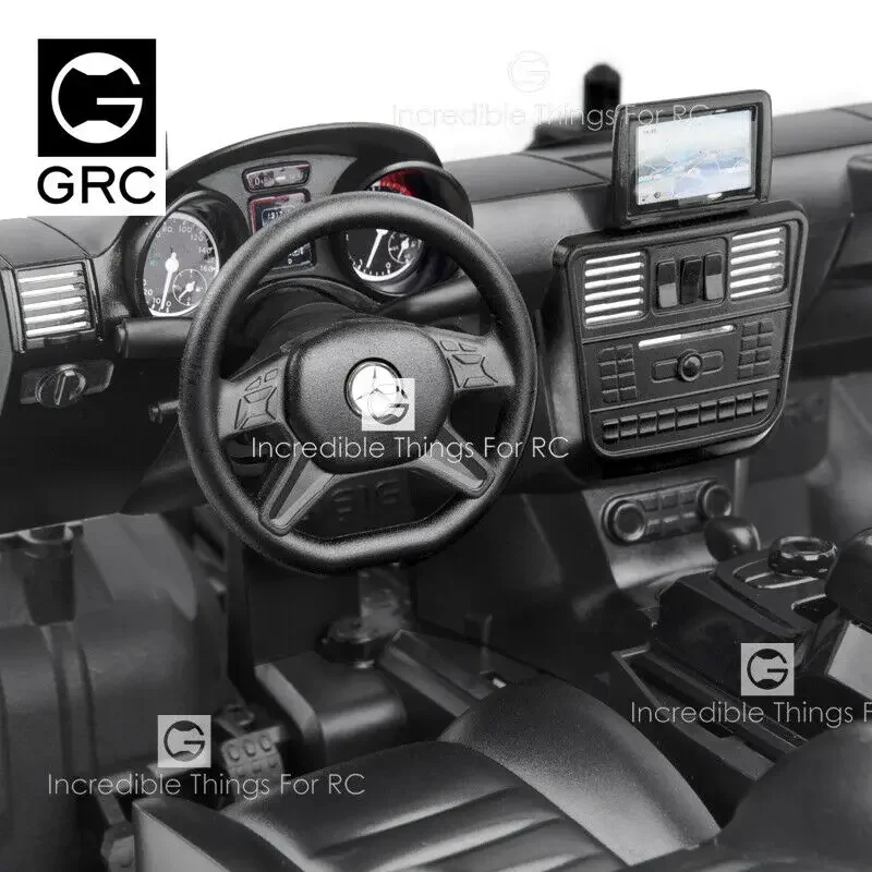 GRC 1/10 Scale Simulation Benz Interior Full Set for TRAXXAS TRX4 G500 TRX6 G63 Body Simulation Upgrade Parts Accessories #G161G