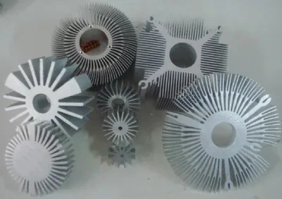 1pcs 100x65mm 25W Sunflower Aluminum Alloy Round Radiator LED Heat Sink Customizable