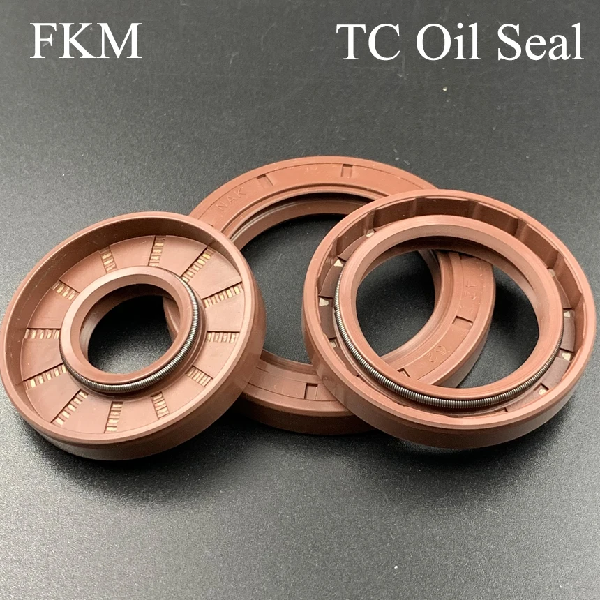 

48*65*9 48x65x9 48*68*10 48x68x10 48*75*10 48x75x10 Fluoro FKM Fluorine Rubber Spring TC Gasket Radial Shaft Skeleton Oil Seal