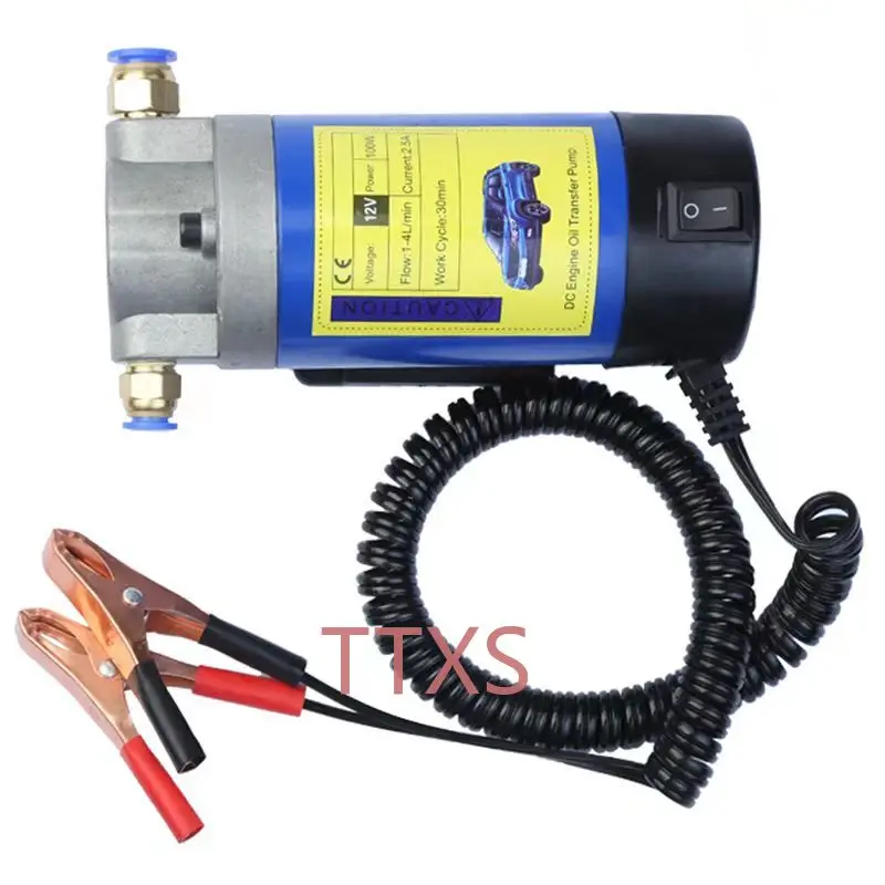 Oil Diesel Fuel Extractor Pump 12V/24v Electric Scavenge Suction Transfer Change Pump Fluid Siphon Tool for Car Motorcycle Boat