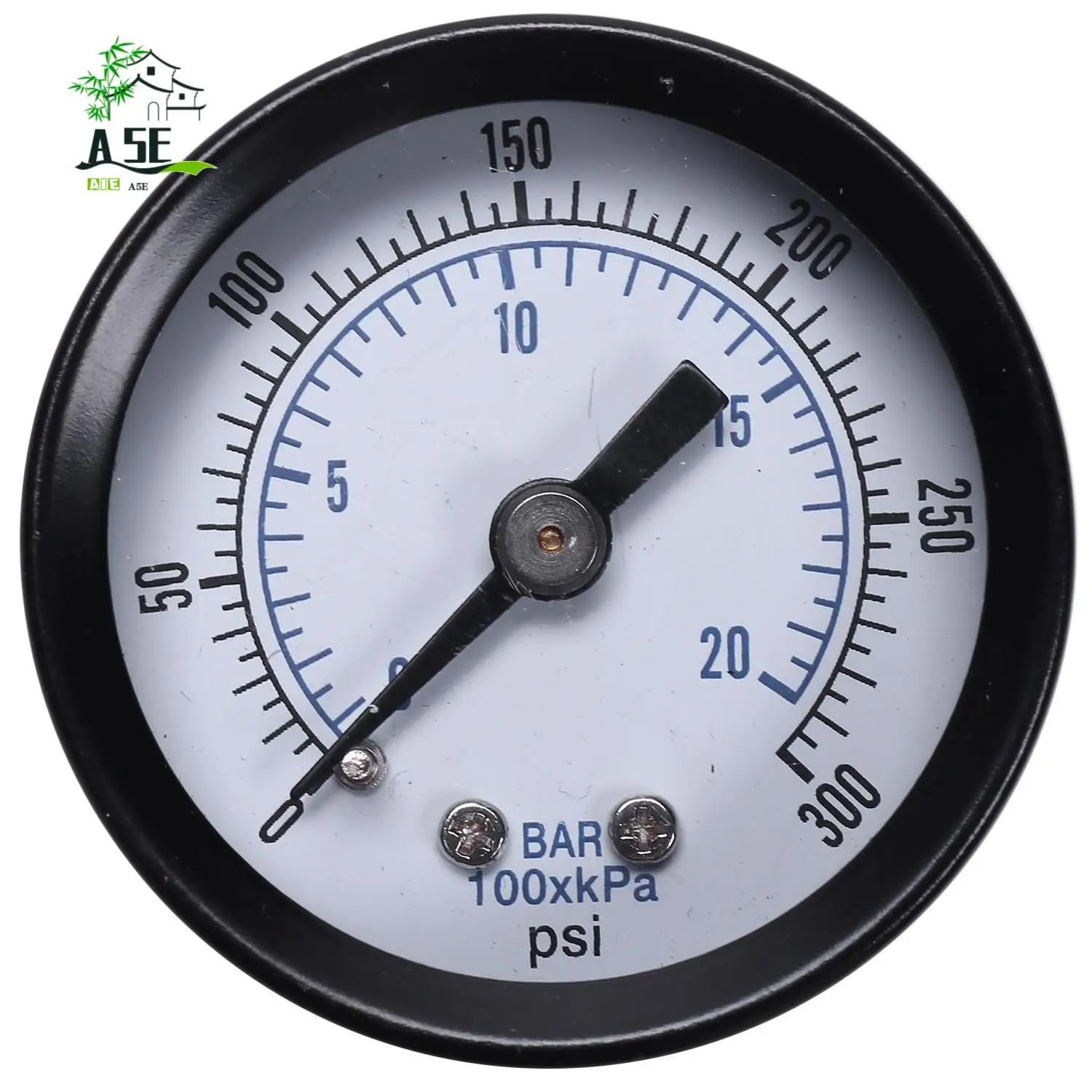 

A05E-Ts-40 1/8 Inch Mini Pressure Gauge For Fuel Air Oil Liquid Water 0-20Bar / 0-300 Psi Pressure Tester Meter Pressure Test To