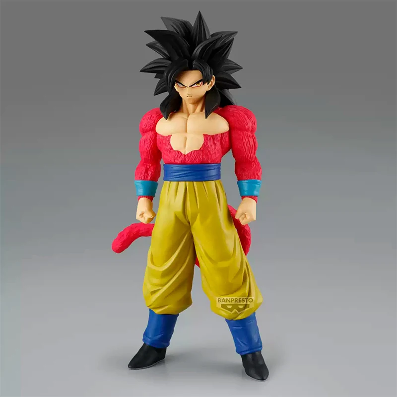 

Spot SaleBANDAI ORIGINAL BANPRESTO DRAGON BALL GT Super Saiyan 4 EL Son Goku Vegeta Figuras anime Molo acción Juguetes En stoc