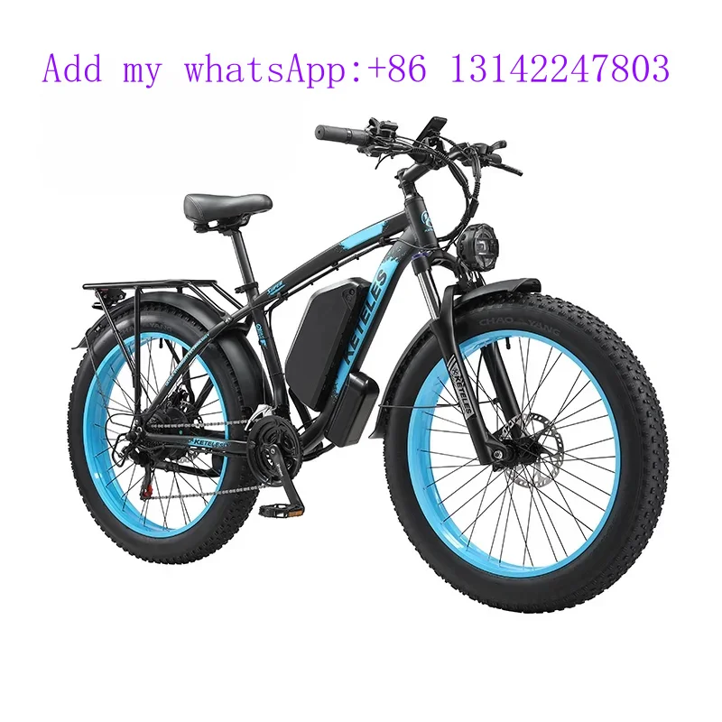 

склад в США, склад ЕС, внедорожный, 2000 Вт, двухмоторный, 26-дюймовый горный электрический велосипед