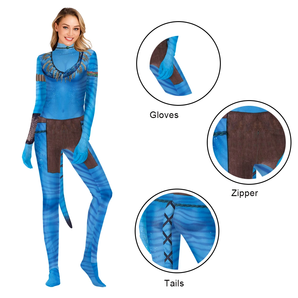 Costume de Cosplay d'Halloween pour Femme, Catsuit Léopard, Zentai, Batterie, Carnaval, Combinaison, Vêtement, Festival, ix, Vêtements Imbibés d'Anime