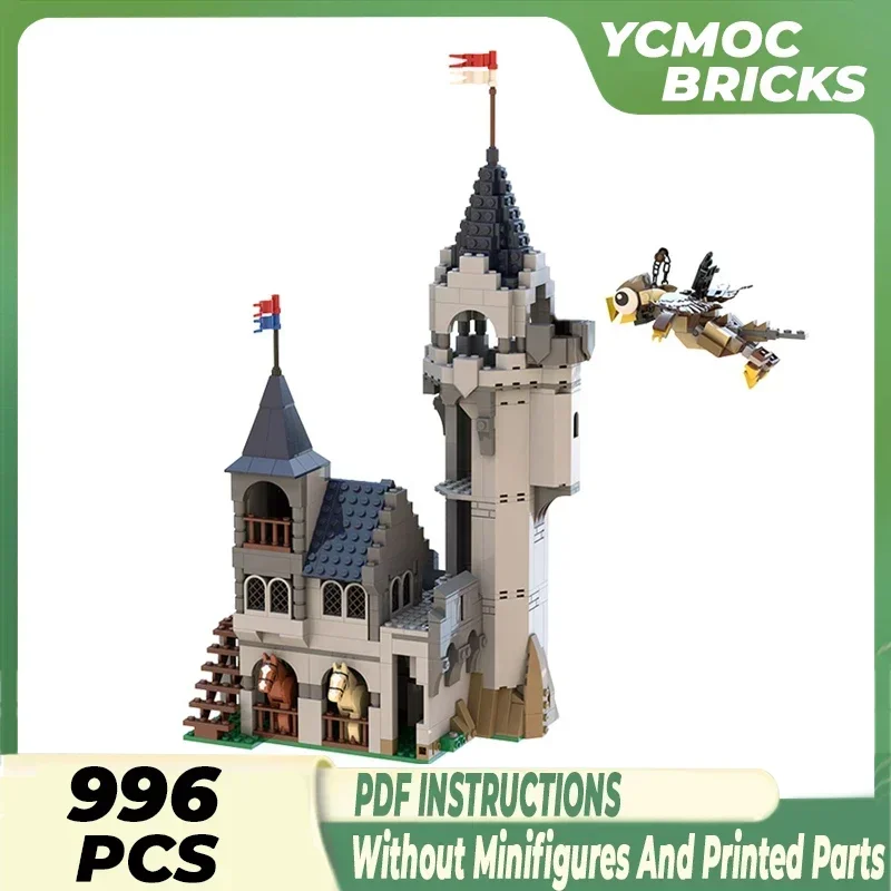 Moc Bouwstenen Fort Model Falcons Menagerie Kasteel Technologie Modulaire Blokken Geschenken Kerst Speelgoed DIY Sets Montage