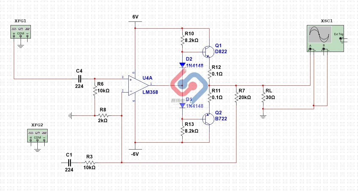 Audio Power Amplifier Circuit Maintenance Board/circuit Fault Maintenance Board/simulation Diagram SYB60