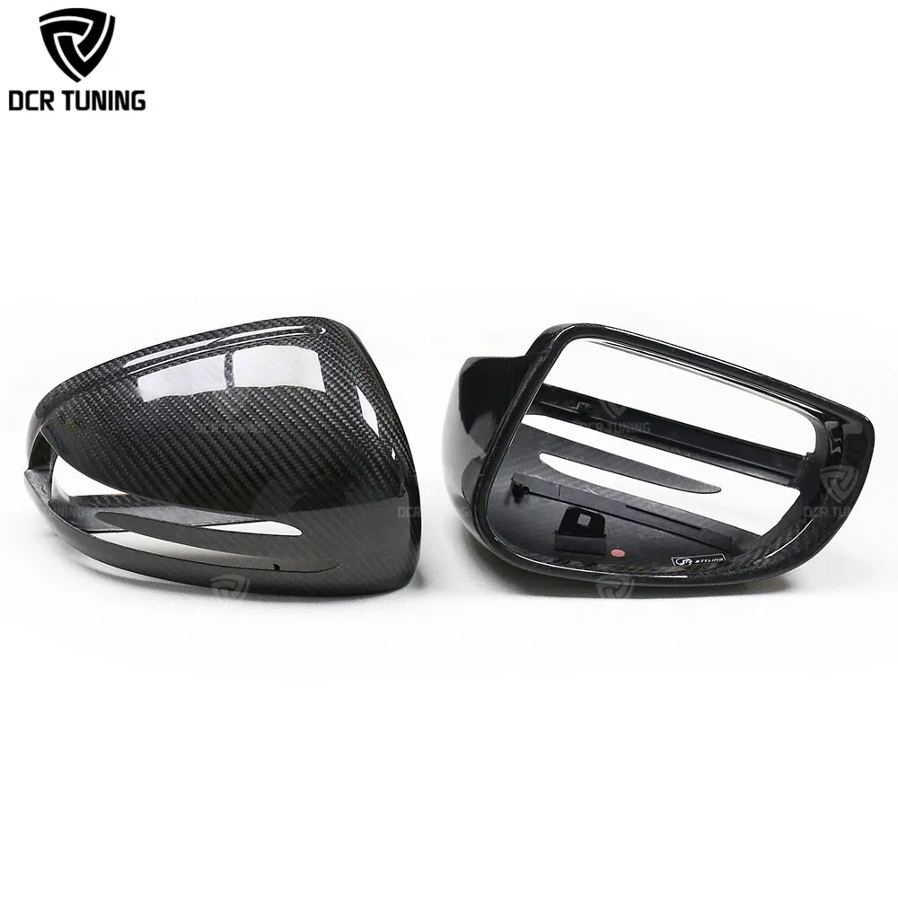 

Replacement Prepreg 3K Carbon Fiber Rearview Mirror Cover for Mercedes-benz AMG GT SLK R172 SLC R197 SL R231 2012+