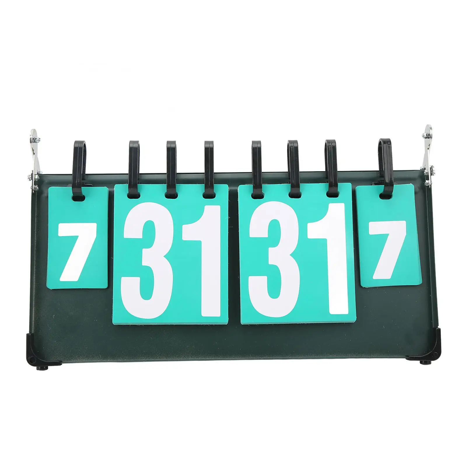 Lightweight Green Sports Scoreboard for badminton - Portable Score Keeper