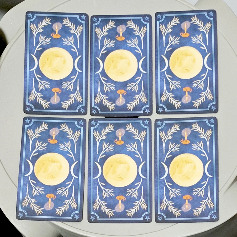 9.4*6.6cm 48 Pcs Divination Cards