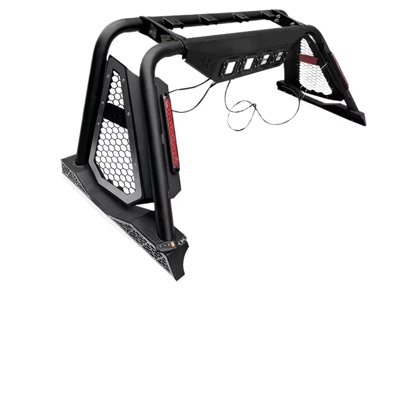 

Универсальный спортивный ролл-бар из углеродистой стали с черным порошковым покрытием для пикапов 4x4 - подходит для Tacoma, L200, NP300, Triton