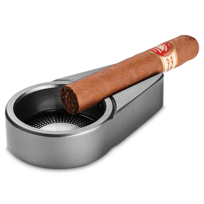 

BOLTIFY Metal Gadgets Cigar Ashtray Simple Design Cigarette Ashtrays Pokcet Tobacco Ash Tray Portable Ashtray For Cigar