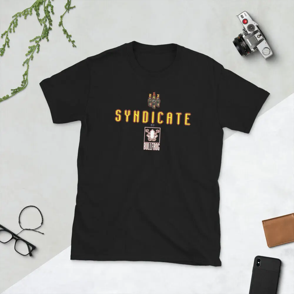 Syndicate strategy video game Amiga C64 retro Short-Sleeve Unisex T-Shirt