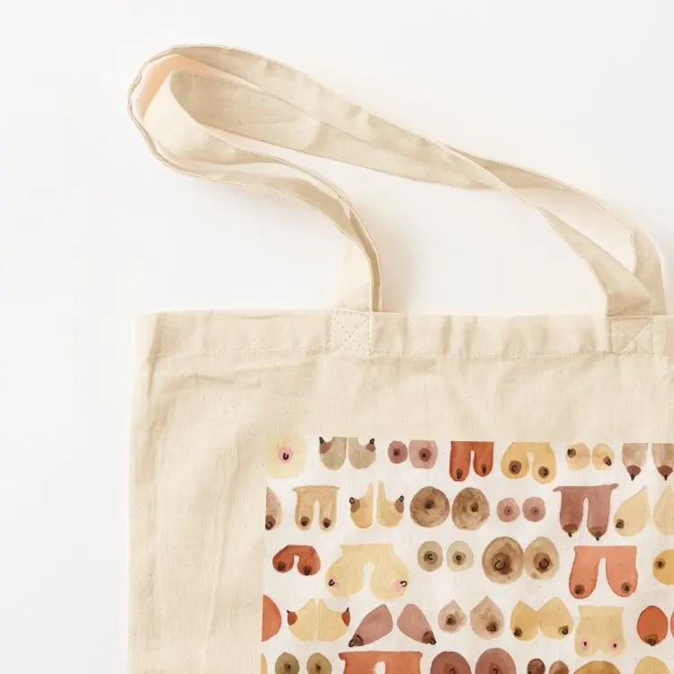 المعتوه الحب الأصلي الثدي المائية تصميم حمل حقيبة الإناث حقيبة امرأة المتسوق حقيبة يد التسوق