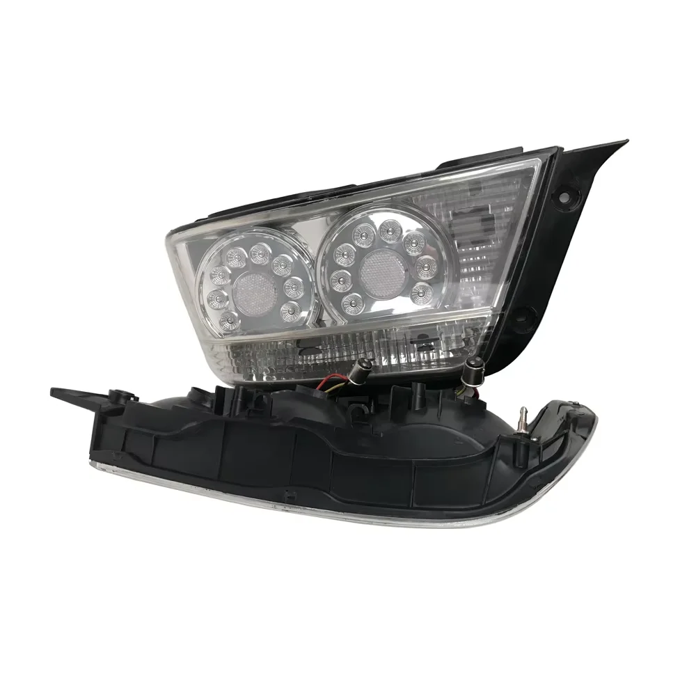 1Pair Rear Tail Light For Toyota Chaser JZX100 1996-2001 LED Brake Turn Signal White Clear Lens Modified Taillamp