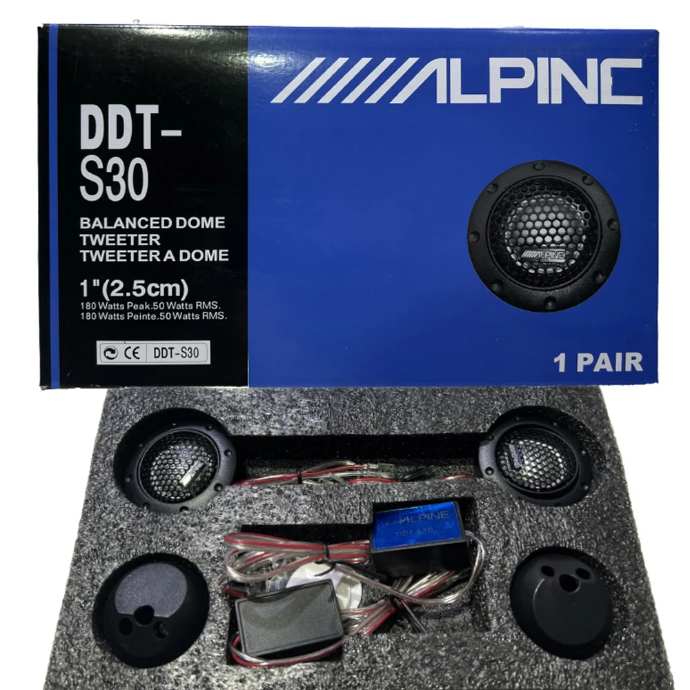 1 par de altavoces estéreo de alta fidelidad para coche, Tweeter para coches, Audio modificado, Tweeter de cúpula de seda, estéreo, multicolor, altavoz de tono alto