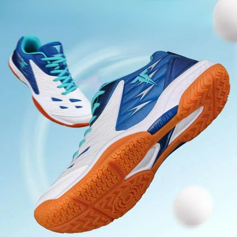 Luxury Brand Table Tennis Shoe Unisex Good Quality Badminton Shoes Mens Womens Designer Sport Sneakers Couples Gym Shoe