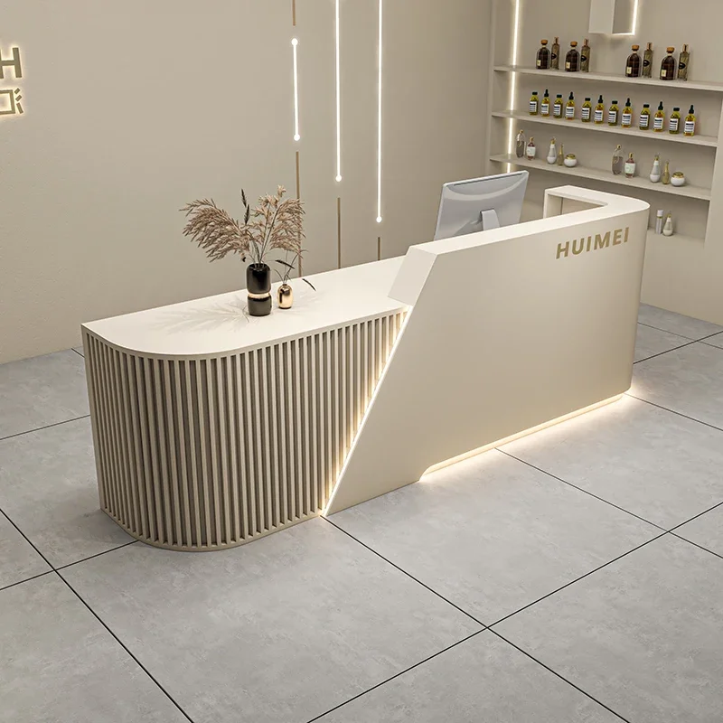 

Кассовый аппарат для салона красоты, бар для магазина одежды, простая, компания Arc Hotel, стойка регистрации, синтетическая доска, 150-60-100 см