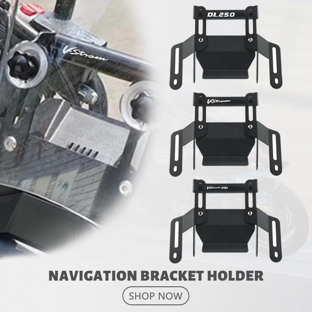 

Motorcycle Navigation Stand Holder Phone Mobile Phone GPS Plate Bracket Support Holder For Suzuki DL250 V-Strom 250 2022 2023
