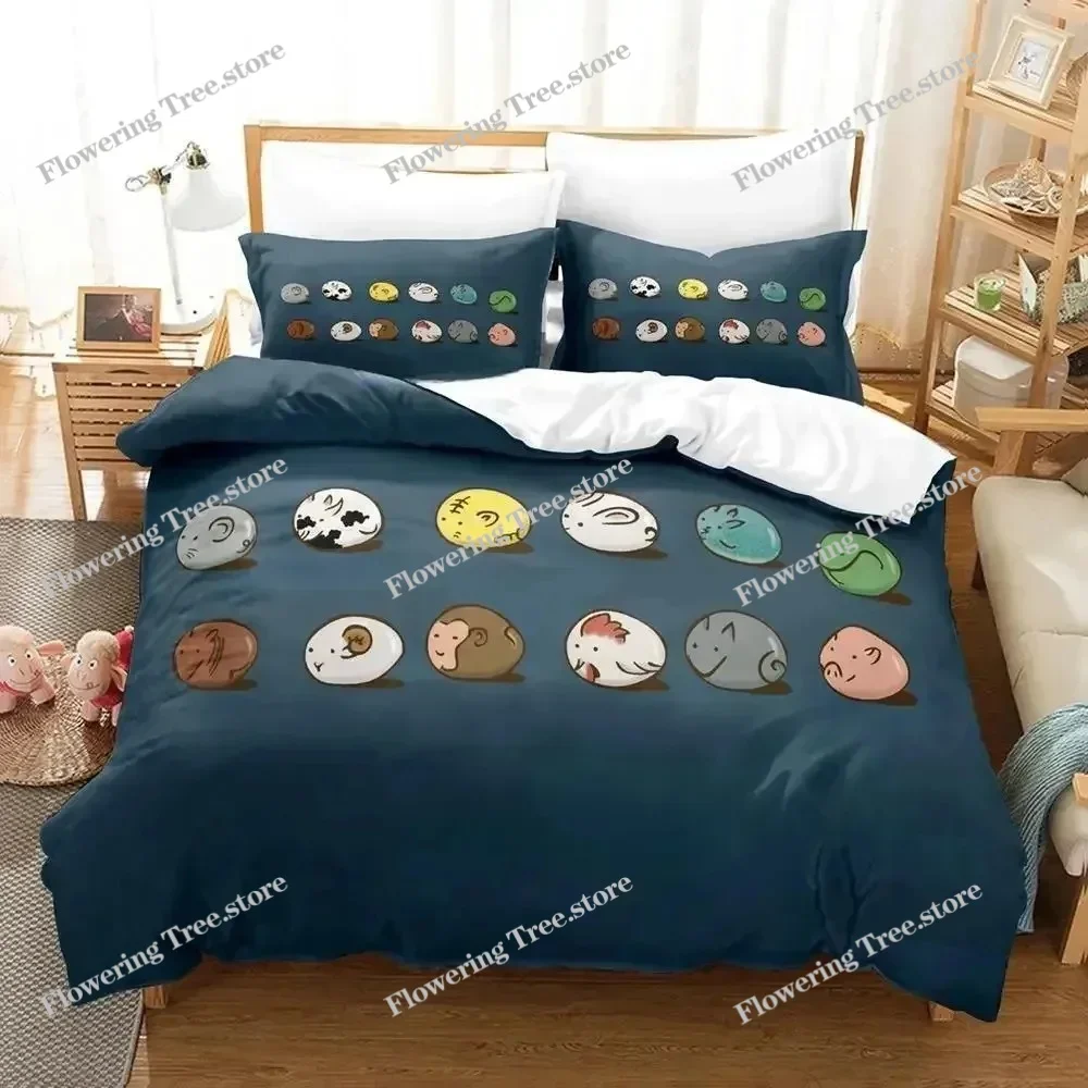 3D Print Anime Personality Fruits Basket Bedding Set Single Twin Full Queen King Size Bed Set Adult Kid Bedroom Duvet cover Sets
