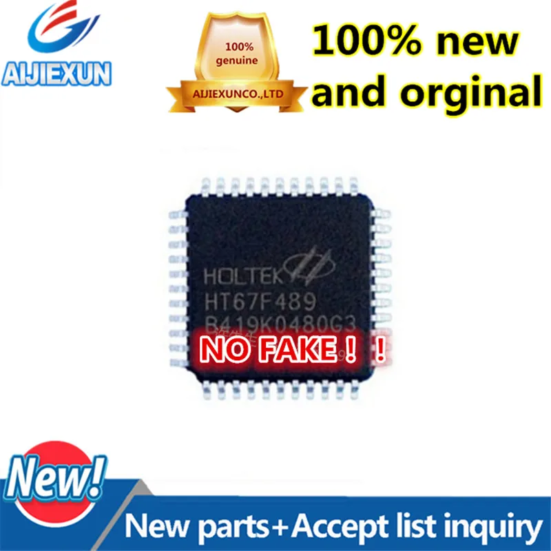 

10 шт. 100% новые и оригинальные HT67F489 44LQFP, большой запас