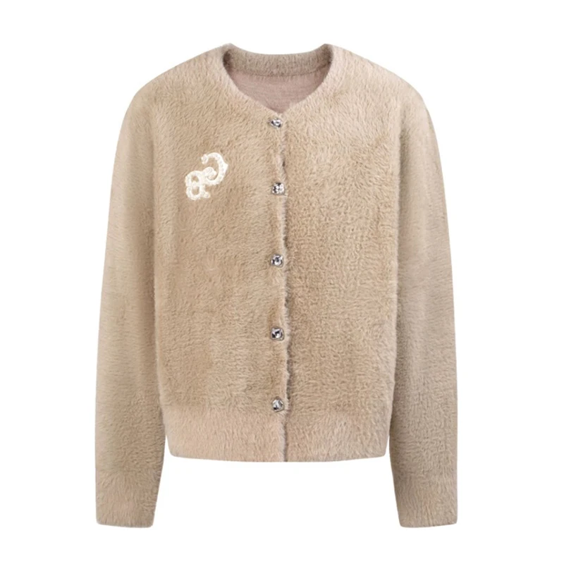 جديد جودة عالية Goodbrand البلوزات الرجال أزياء اللؤلؤ الفضة مشبك ريشة الراحة تريكو سترة قمم #5