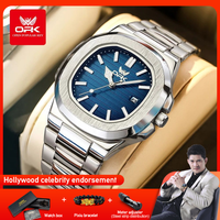 OPK 6055 Mens Watch Original Quartz Watch Waterproof Luminous Watches Luxury Men Single Calendar Fashion Design For Men Date