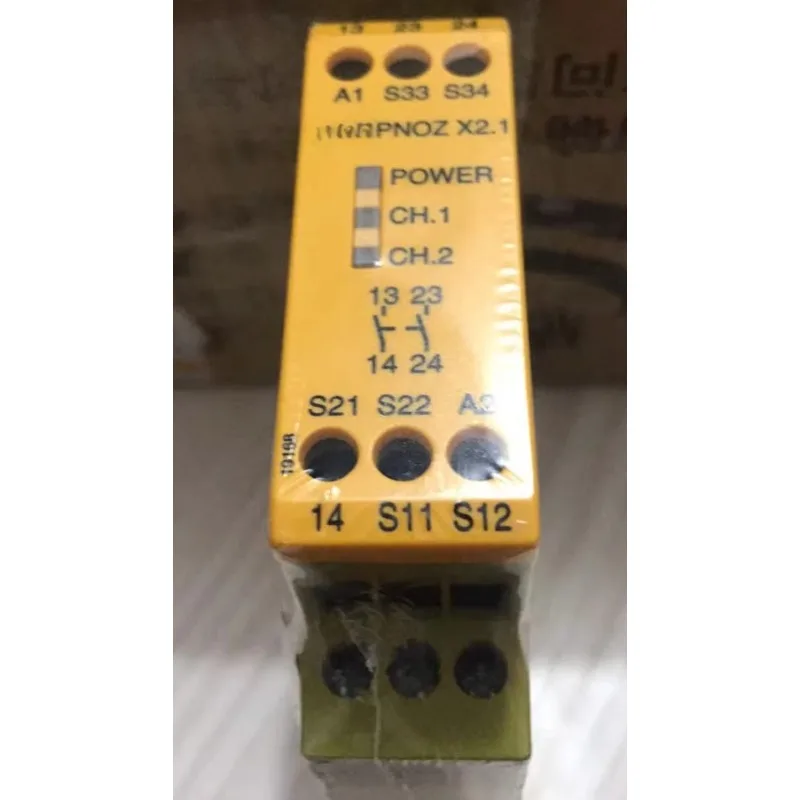 

Parts for safety relays X7/PNOZ X1/PNOZ X2.1/PNOZ X2/PZE X4/774300
