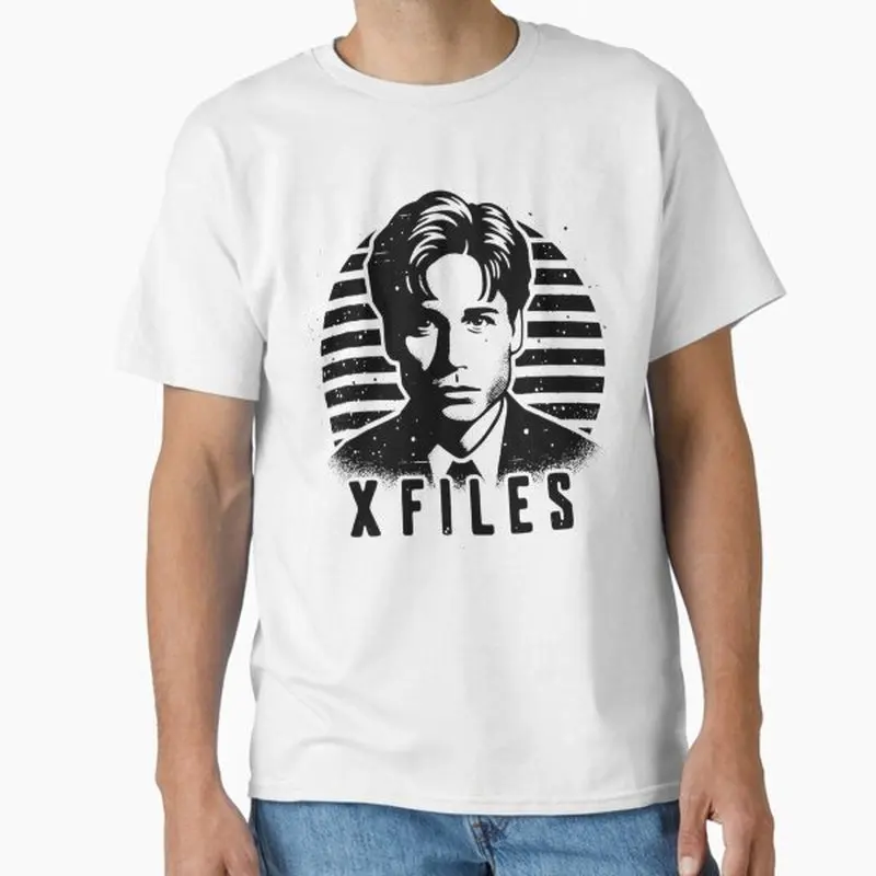 The Truth is Out There Sci fi tv series The X Files Gift t shirt 0305 Retro Alien movie Graphic clothes All size tops S-6XL