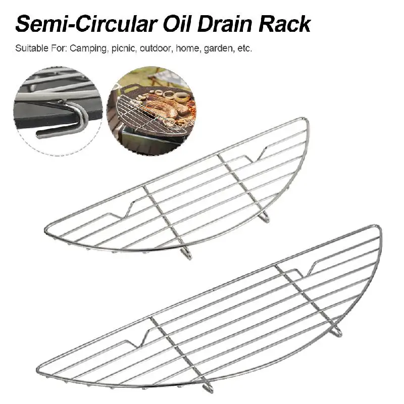 Non-Stick Baking Griddle Anti-scorch High Temperature Barbecue Grid Mesh Pad For Outdoor Camping Bbq Tools For Camping Hiking