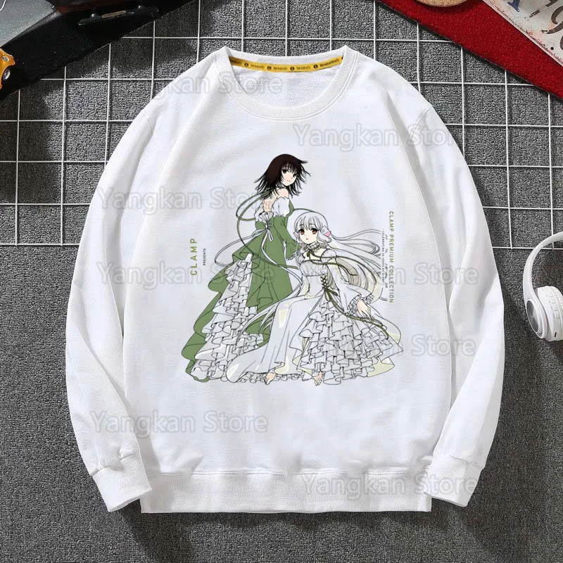 Chobits Chi موضة الخريف Harajuku بلون هوديس موضة الرجال/النساء كم طويل هوديس الشارع الشهير البلوز