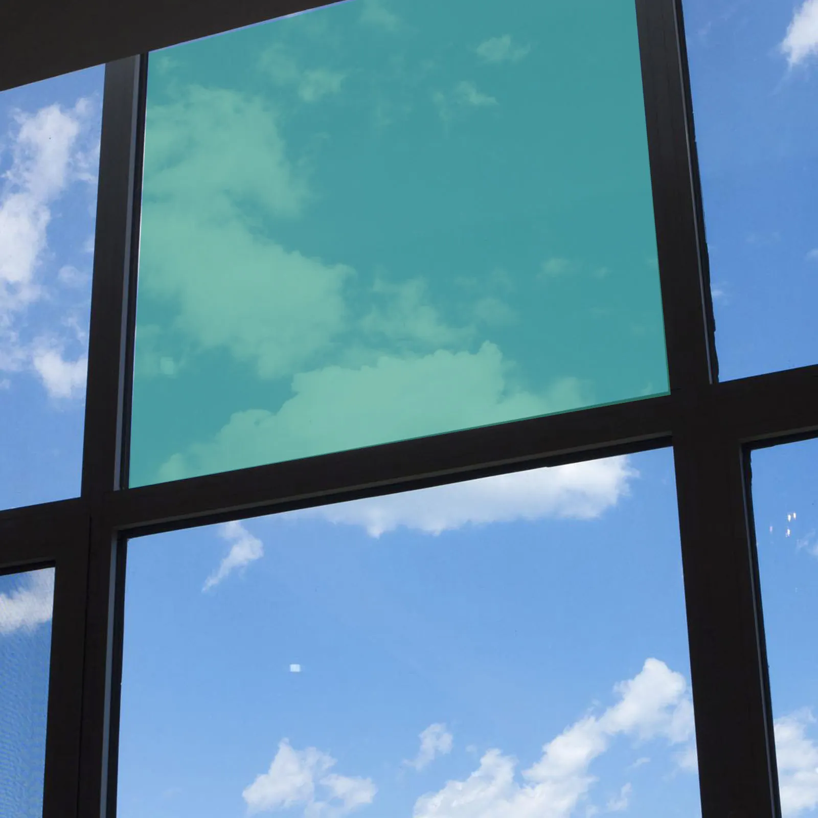 1 Solar Heat Shield Film One Way Mirror Window Cling For Bathroom Glass Door Bedroom Living Room Kitchen Hotel Static