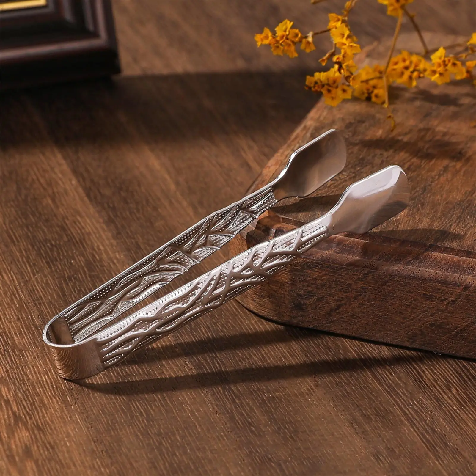 Incense Tongs Small Metal Incense Burner Clip Charcoal Tablets Locking Tongs for Meditation Yoga Studios Spa Lovers Church Home