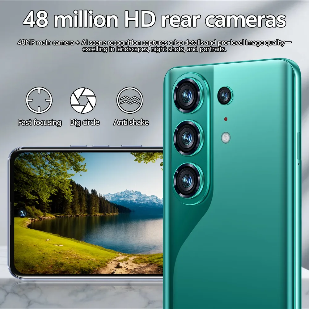 K-Touch C26 Ultra 7.3 HD Mobile Phones Android 15 Cell Phone 8000mAh Smartphone 22GB+2TB Octa Core 5G Dual SIM 16+48MP Camera Cellphones