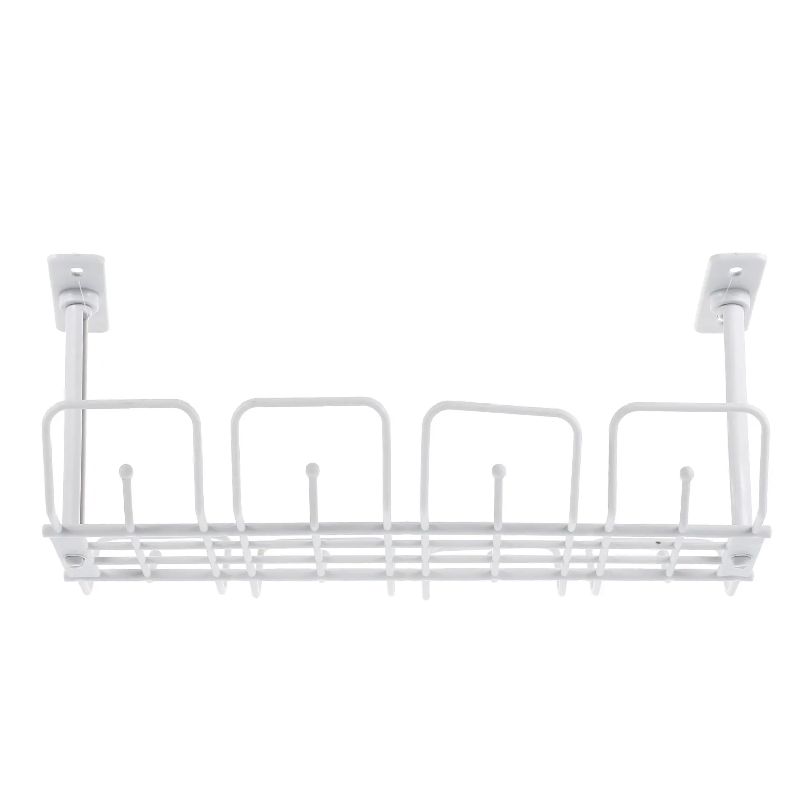 

Desk Wire Organizer Cable Management Tray Solution Pens Cables Pencils Phones Strong Structure Easy Storage Household Storage